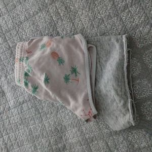 2 pair ladies or girls Abercrombie Kids shorts.